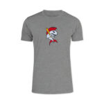 Tekninen T-paita / Lohi / Kala - 2XL, Harmaa