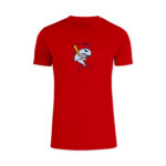 Tekninen T-paita / Lohi / Kala - 2XL, Punainen