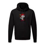 Huppari / Lohi / Kala - 2XL, Musta