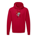 Huppari / Lohi / Kala - 2XL, Punainen