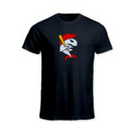 T-paita / Lohi / Kala - 2XL, Musta