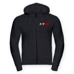 Vetoketjuhuppari / Hermanni Haljala - XS, Musta