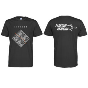 Labyrintti lasten T-paita / Parkour Akatemia