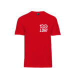 Lohi 100 / T-paita / Rintalogo - Punainen, S