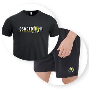 "Me ollaan" T-Paita + Shortsit / Osasto 41